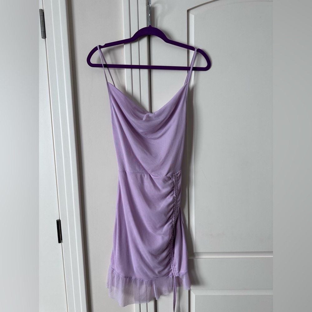Purple Mini Dress